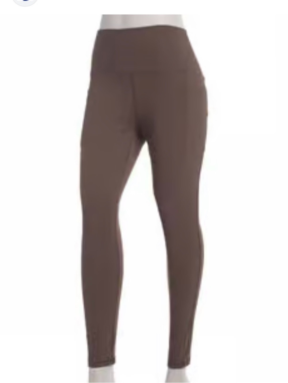SPYDER High-Waist Brown Leggings